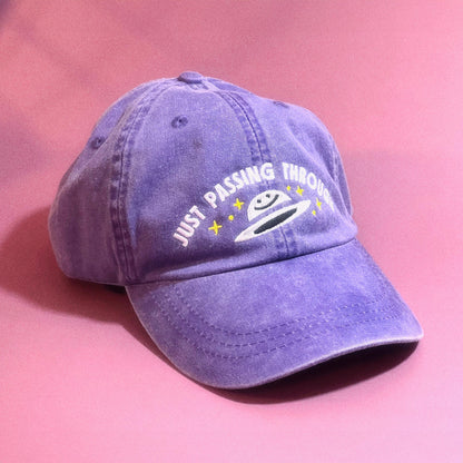 Just Passing Through Dad Hat