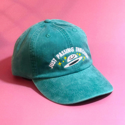 Just Passing Through Dad Hat