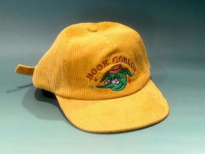 Book Goblin 5-Panel Corduroy Patch Hat