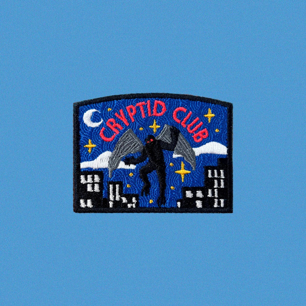 Cryptid Club Mothman Patch – TheSpaceBureau