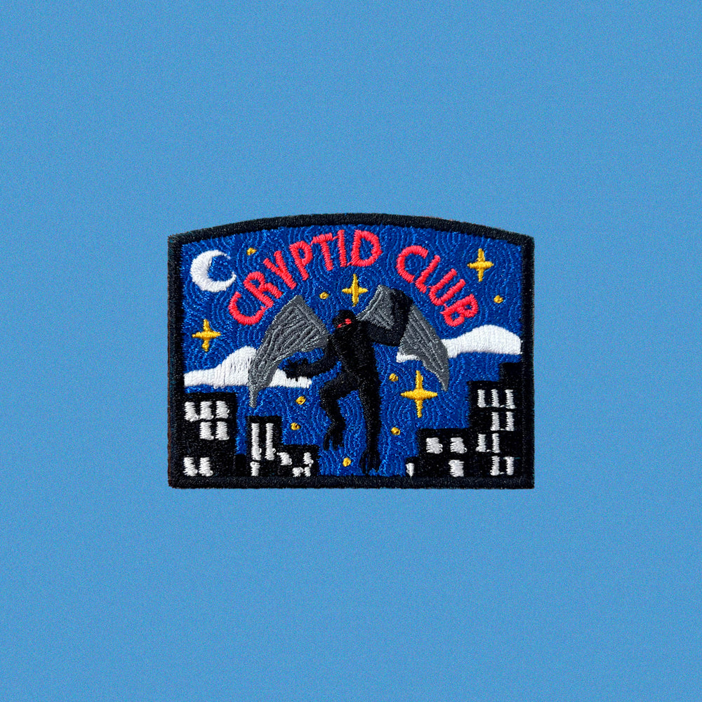 Cryptid Club Mothman Patch