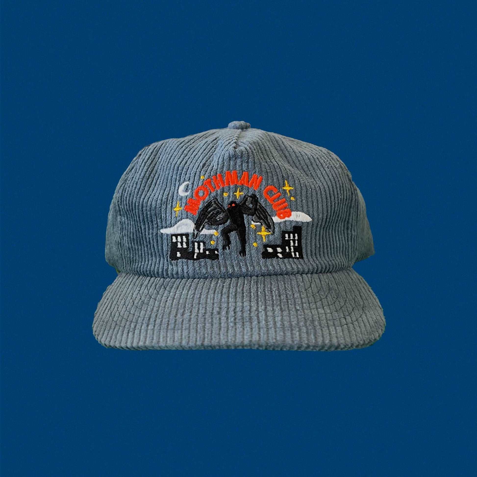 Mothman Cryptid Club 5-Panel Corduroy Hat