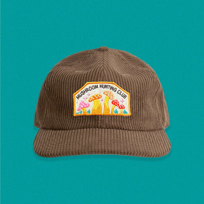 Mushroom Hunting Club Corduroy Hat