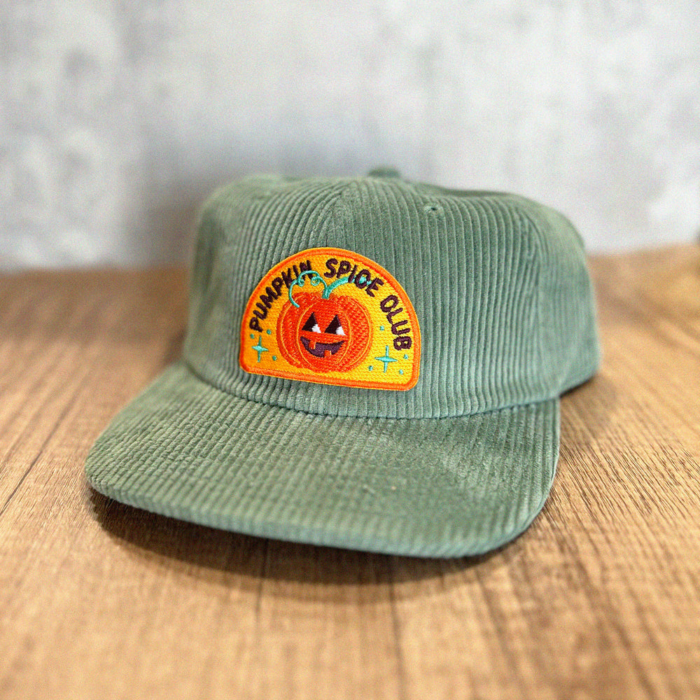 Pumpkin Spice Club Corduroy Hat