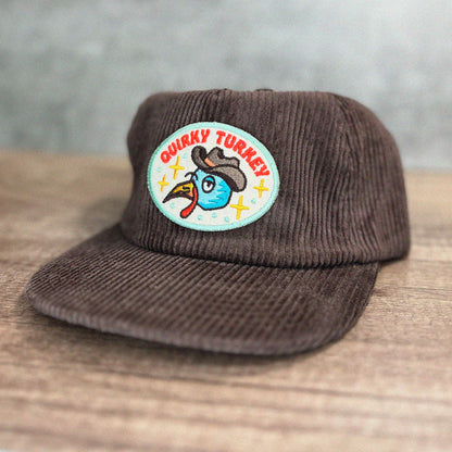 Quirky Turkey 5-Panel Corduroy Hat