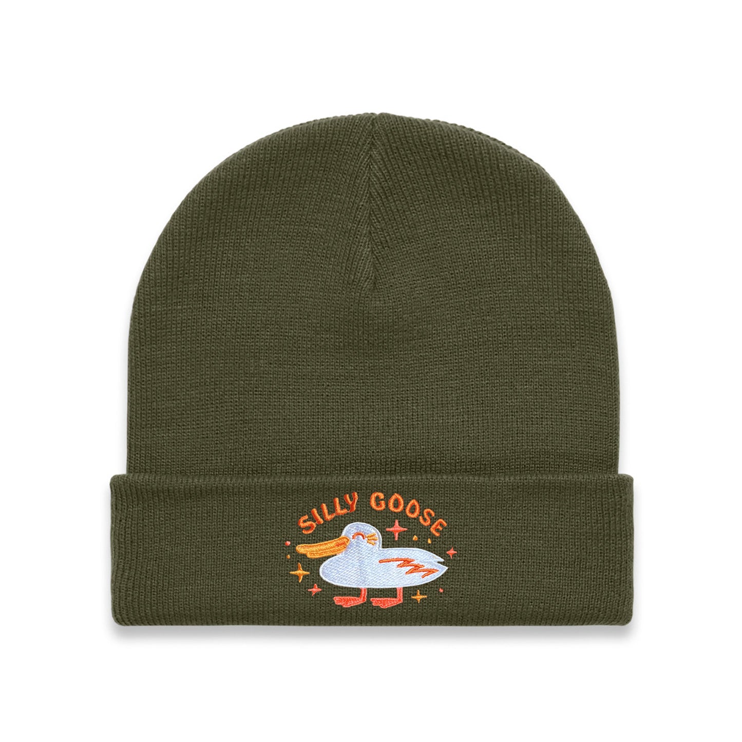 Silly Goose Cuffed Beanie
