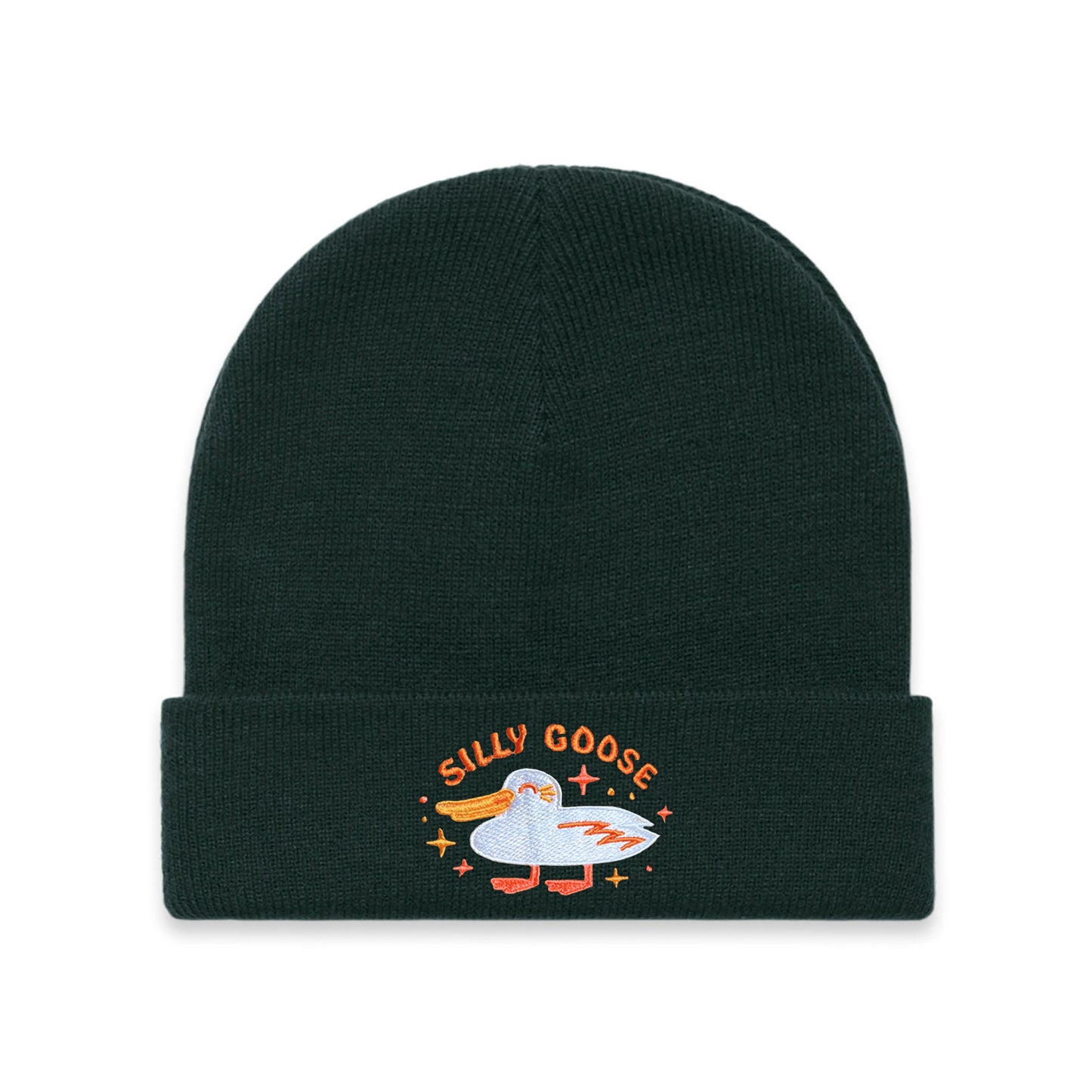Silly Goose Cuffed Beanie