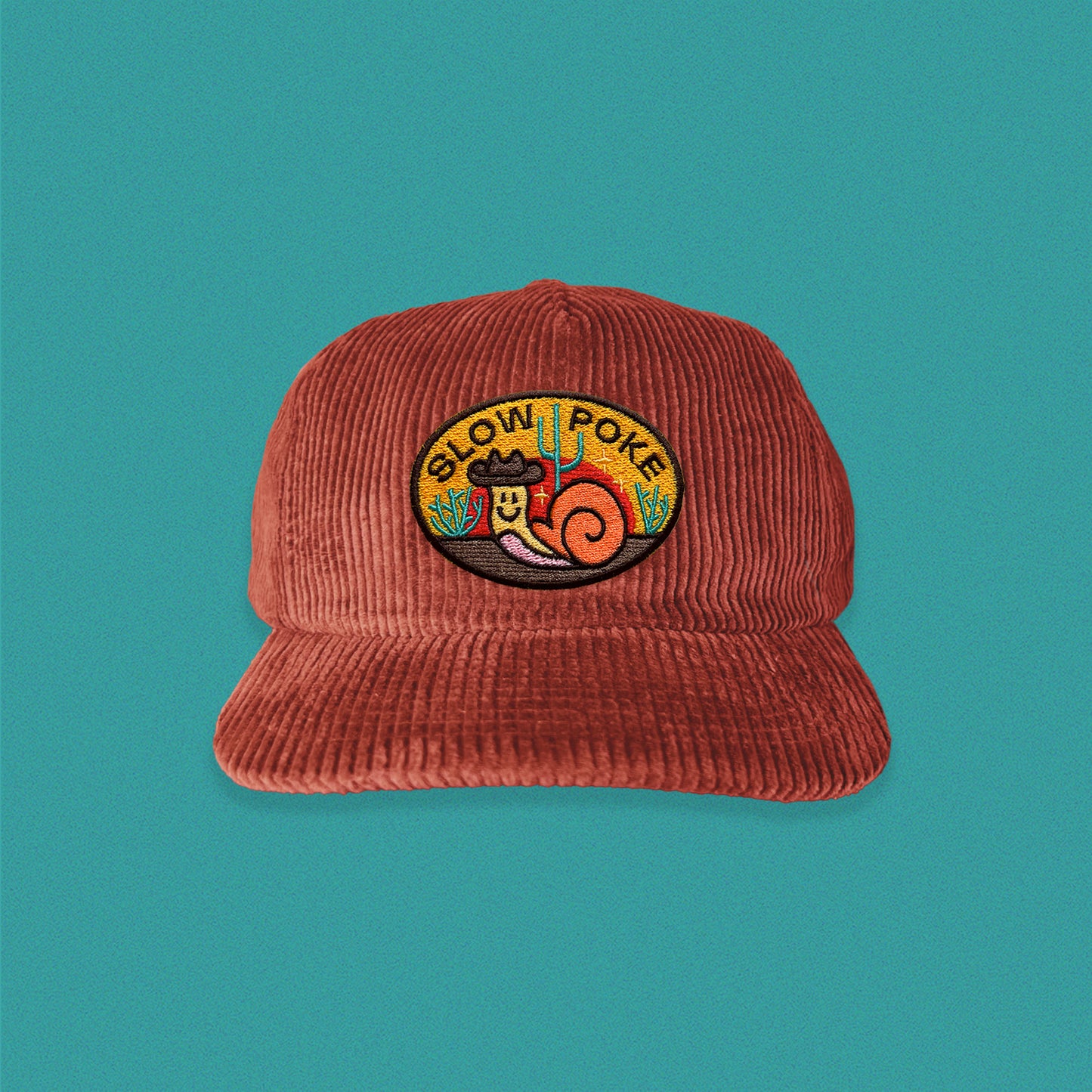 Slow Poke 5-Panel Corduroy Hat