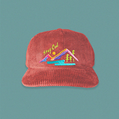 Stay Cool 5-Panel Corduroy Hat