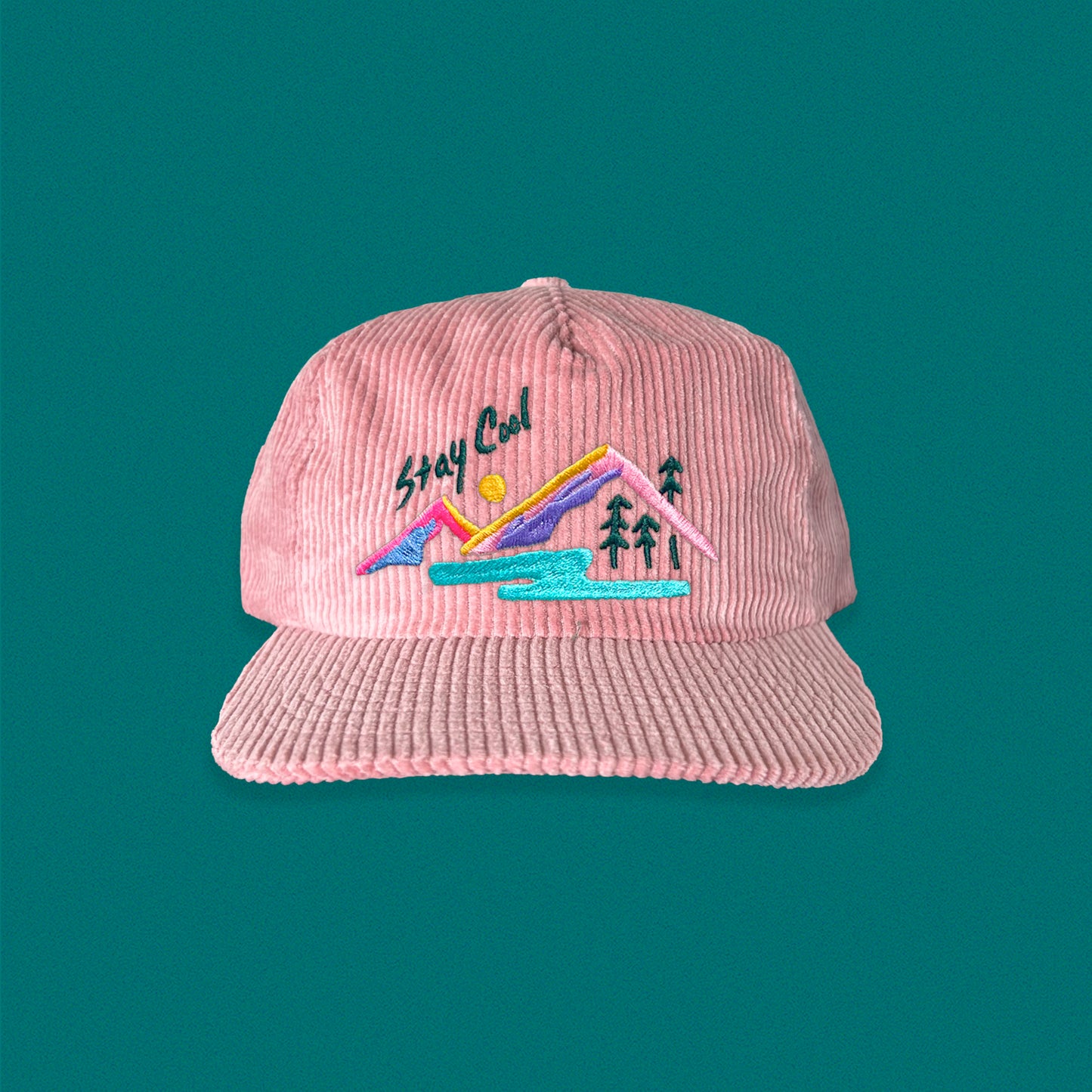 Stay Cool 5-Panel Corduroy Hat