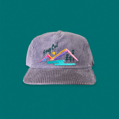 Stay Cool 5-Panel Corduroy Hat