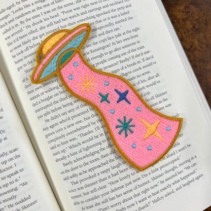 UFO Embroidered Bookmark